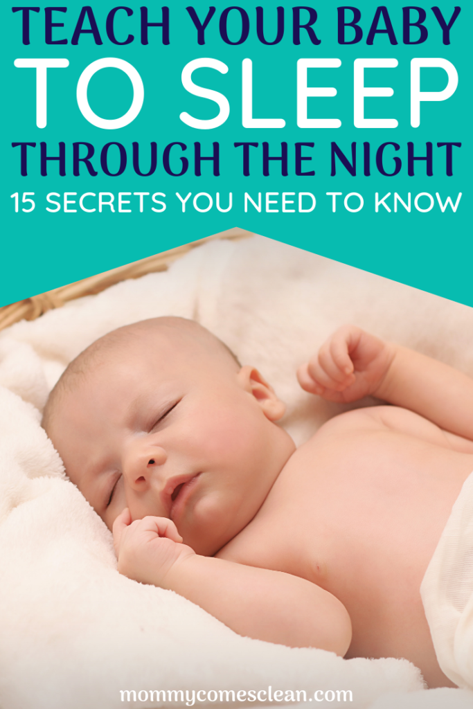 Getting your baby to sleep through the night without "cry it out" may seem like an impossibly complex task, but it doesn't have to be. Here are 15 simple tips for helping your baby sleep without getting stressed out yourself or leaving your baby to cry it out.