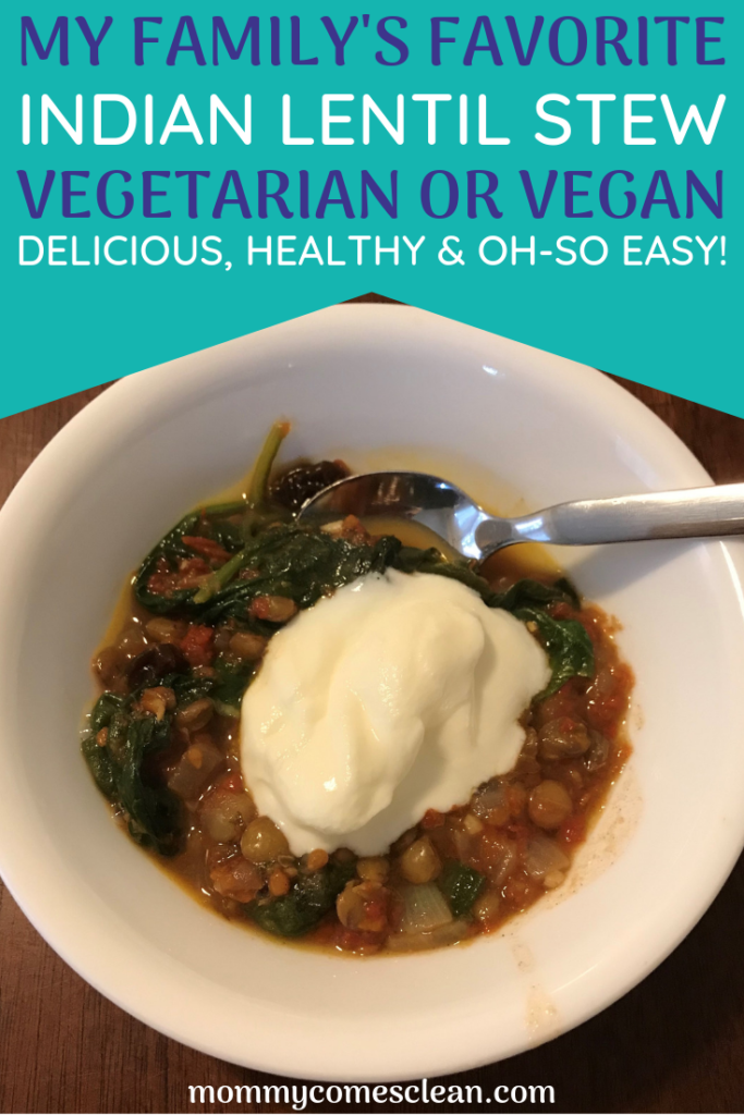 This good-for-you vegetarian Indian lentil soup with spinach and tomatoes is so good even my toddler gobbles it up. It's very vegan-friendly and gluten-free, so no need to worry about allergies. Delicious and healthy too!