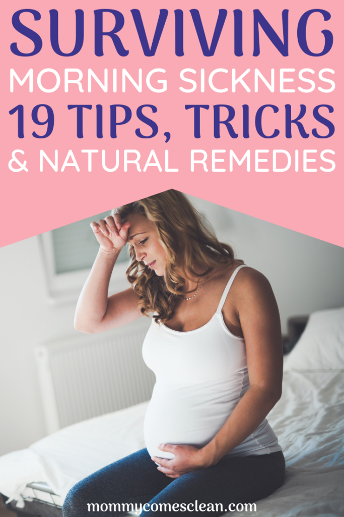 Are you suffering from pregnancy morning sickness due to pregnancy? These top tips for fighting nausea during pregnancy will help ease your morning/nighttime/all-day sickness!