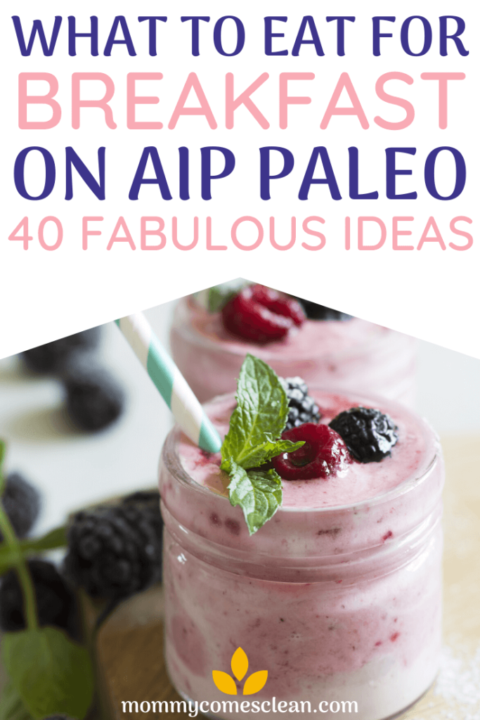 I know the feeling of "It's breakfast time again. Now what on earth am I going to eat? If you can't eat eggs, grains, or dairy... or are just sick of them, here are 40 AIP Paleo/Whole30 egg-free, dairy-free, and grain-free breakfast ideas that will keep breakfast interesting and delicious. Along with breakfast hashes, you'll find waffles, granola, hot cereal, pancakes, and more!